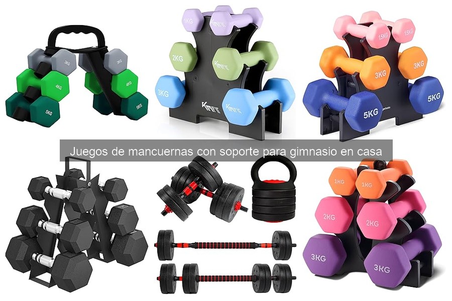 Mejores marcas de juegos de mancuernas con soporte 2023