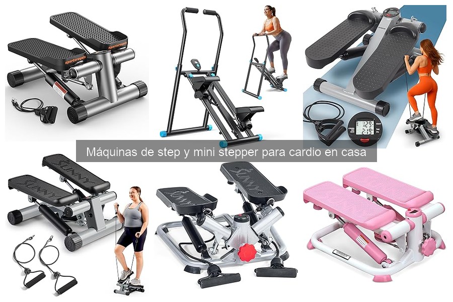 Mejores marcas de máquinas de step para cardio en casa