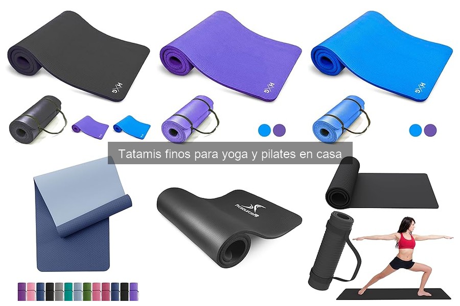 Mejores marcas de tatamis finos para yoga y pilates en casa