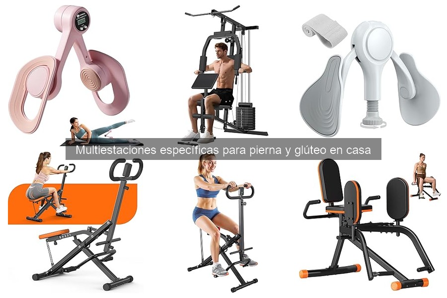 Mejores multiestaciones para piernas y glúteos en casa