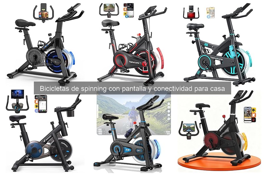 Mejores ofertas de bicicletas de spinning con pantalla