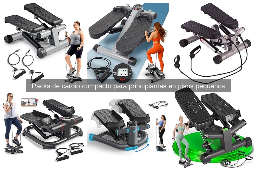 Mejores packs de cardio compacto para principiantes en casa