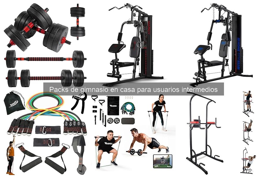 Mejores packs de gimnasio en casa para aumentar la fuerza