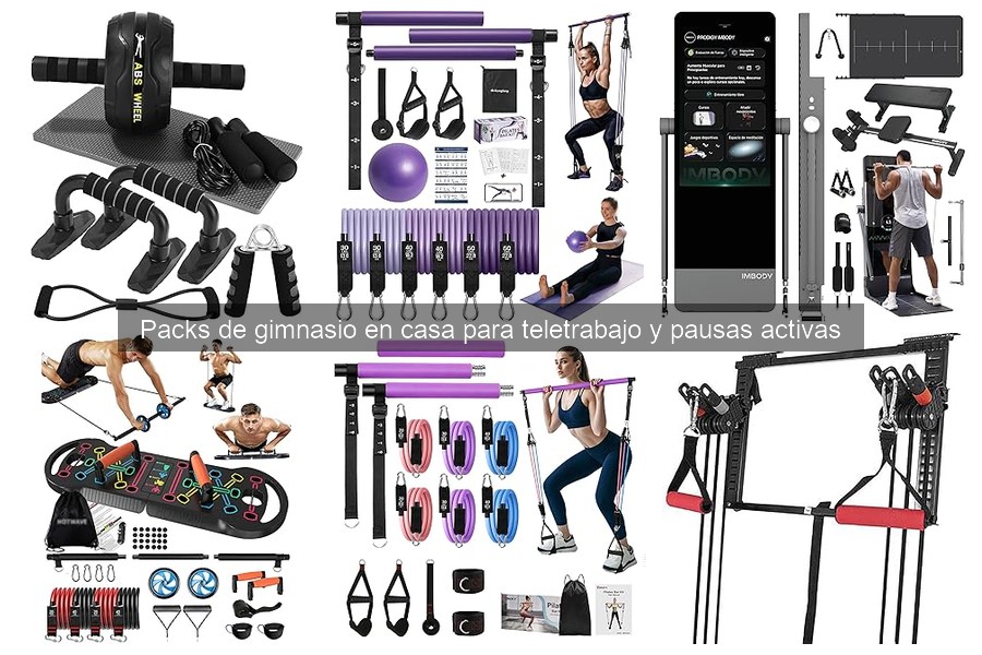 Mejores packs de gimnasio en casa para pausas activas