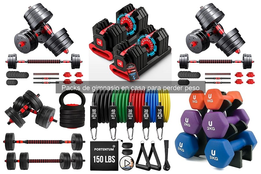Mejores packs de gimnasio en casa para perder peso en 2023