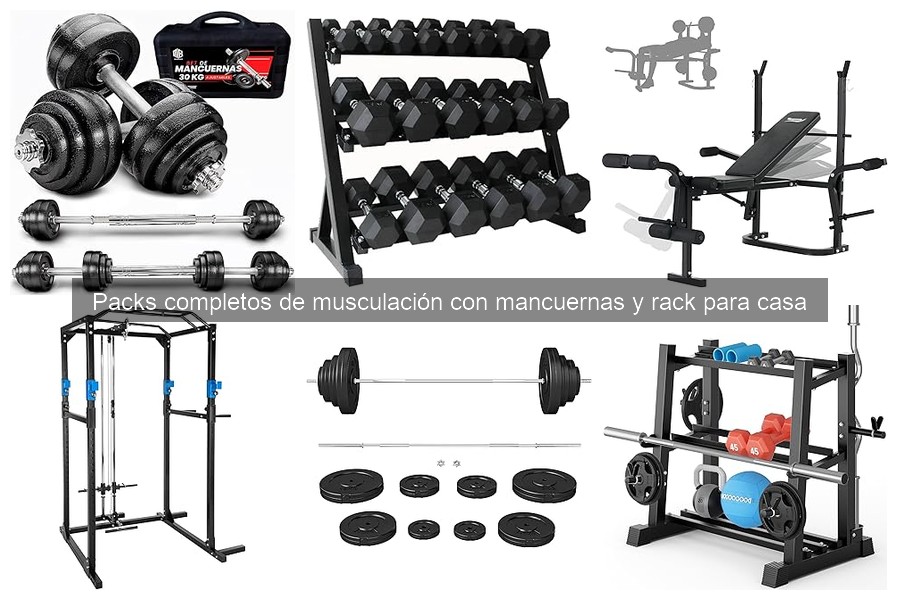 Mejores Packs de Musculación para Principiantes en Casa