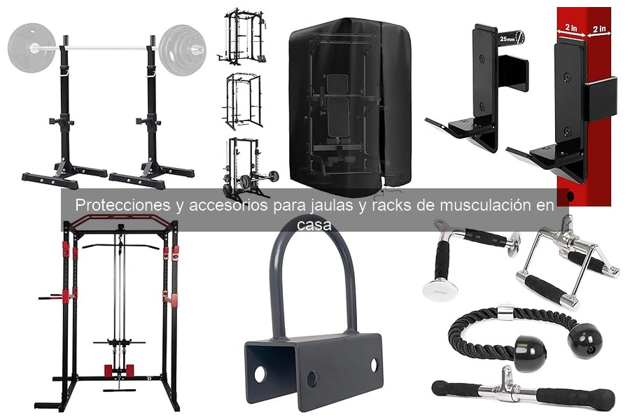 Mejores protecciones para jaulas de musculación en casa
