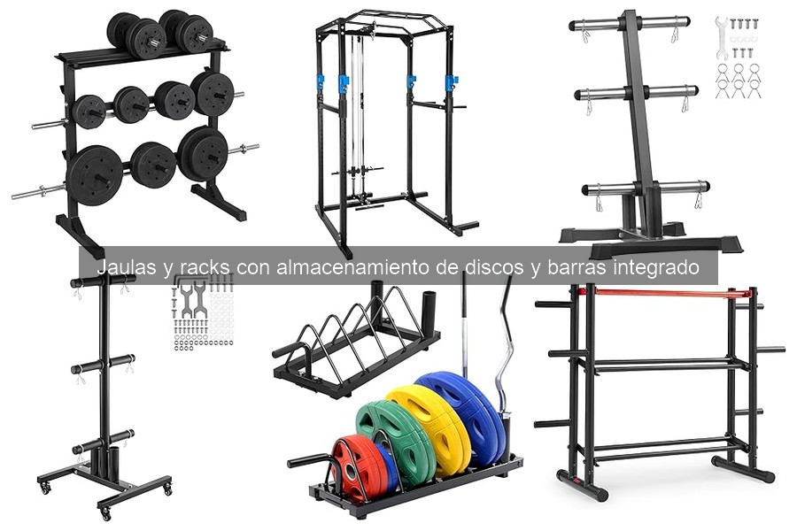 Mejores racks de almacenamiento para gimnasio en casa