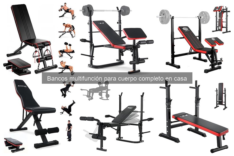 Mejores rutinas de ejercicio con banco multifunción en casa