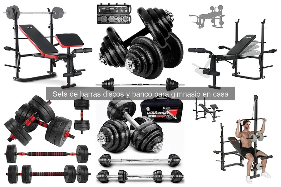 Mejores sets de barras y discos para principiantes
