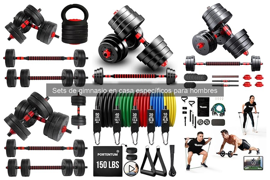 Mejores sets de gimnasio en casa para principiantes hombres