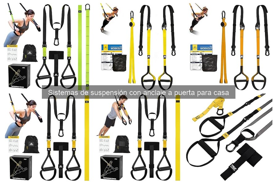 Mejores sistemas de suspensión con anclaje a puerta para principiantes
