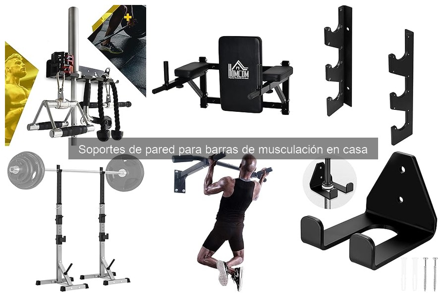 Mejores Soportes de Pared para Barras de Musculación 2023