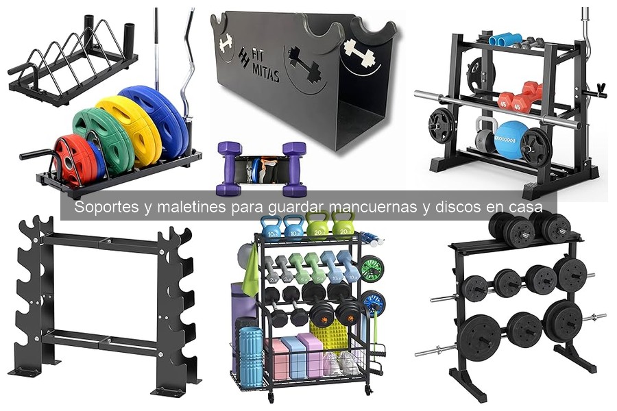 Mejores soportes para mancuernas según tu espacio disponible