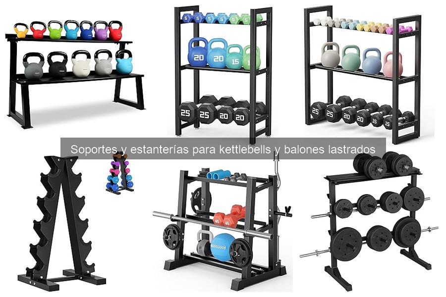 Mejores soportes y estanterías para kettlebells en 2023