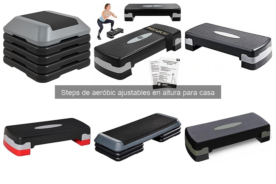 Mejores steps de aeróbic ajustables para principiantes