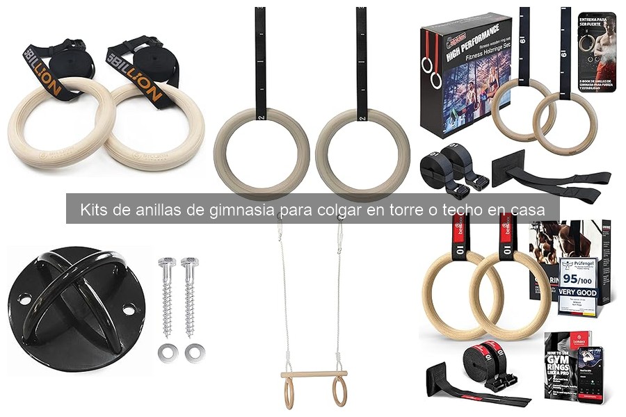 Mejores tiendas para comprar kits de anillas de gimnasia