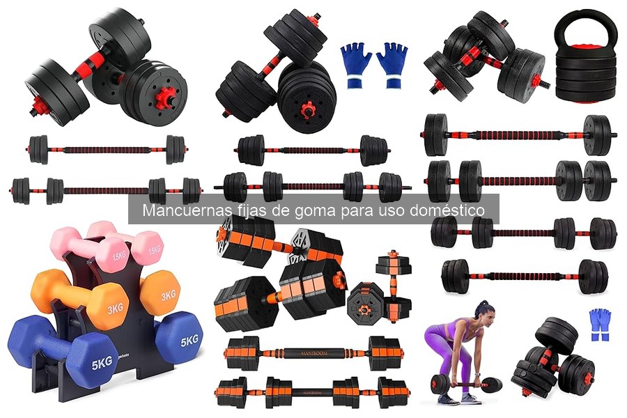 Mejores tiendas para comprar mancuernas fijas de goma