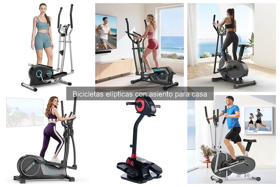 Ofertas en bicicletas elípticas con asiento para casa
