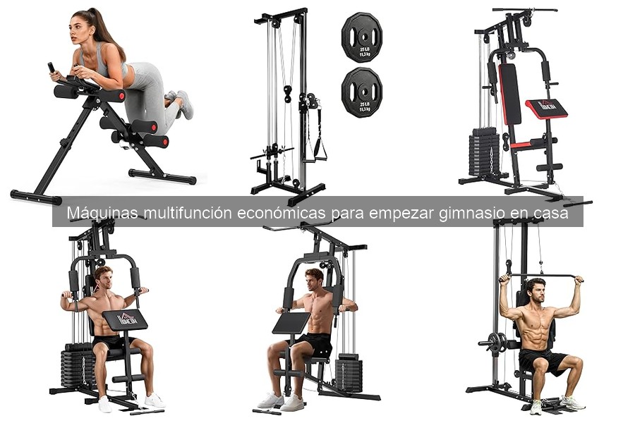 Ofertas en máquinas multifunción económicas para gimnasio en casa
