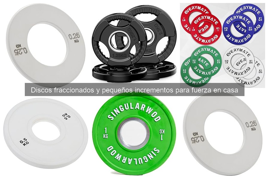 Ofertas y precios de discos fraccionados para entrenamiento en casa