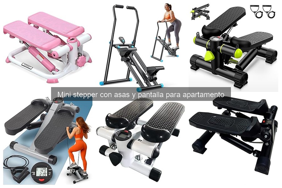 Opiniones de Mini Steppers con Asas y Pantalla para Apartamentos