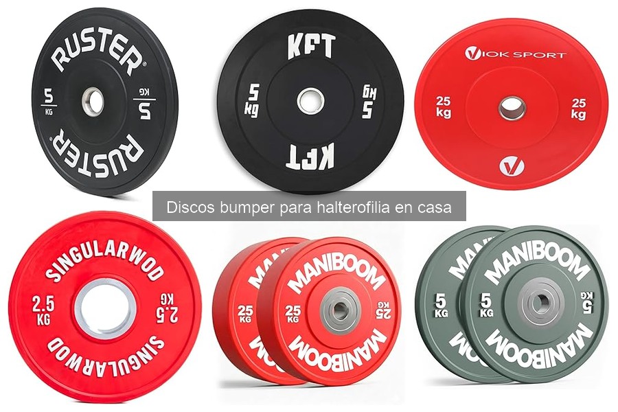 Opiniones de Usuarios sobre Discos Bumper para Halterofilia
