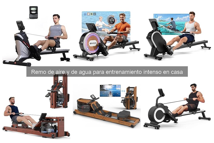** Opiniones de usuarios sobre máquinas de remo de aire