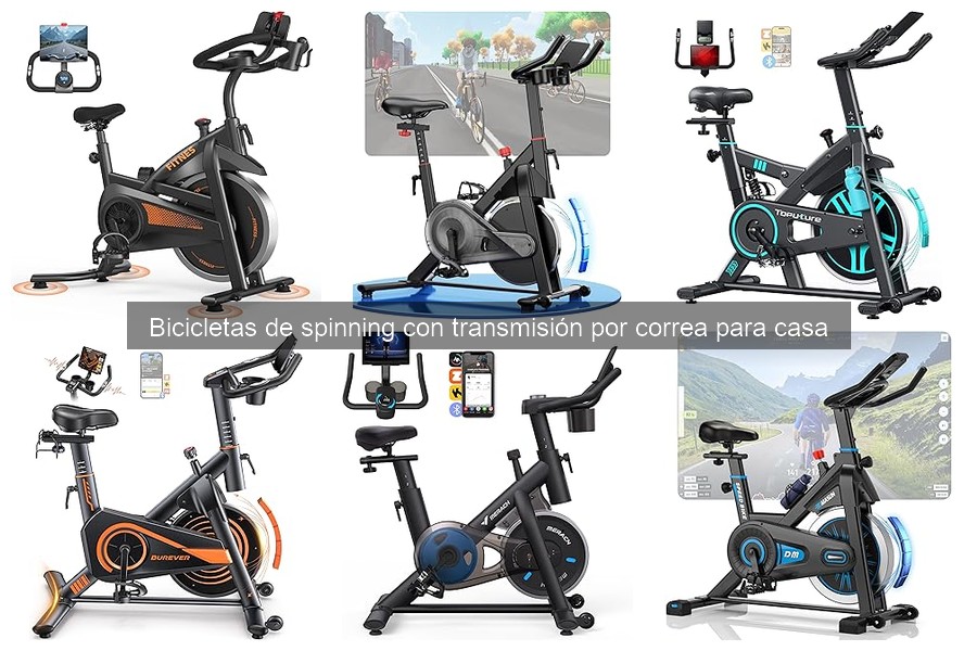 Opiniones sobre bicicletas de spinning con transmisión por correa