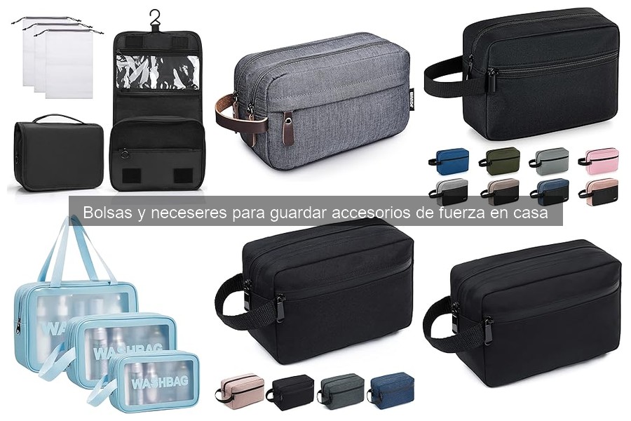 Opiniones sobre bolsas y neceseres para accesorios de fuerza