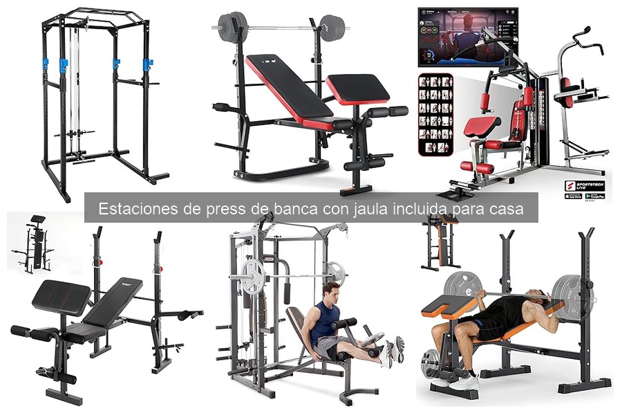 Opiniones sobre estaciones de press de banca con jaula