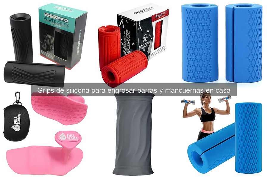Opiniones sobre grips de silicona para pesas y mancuernas