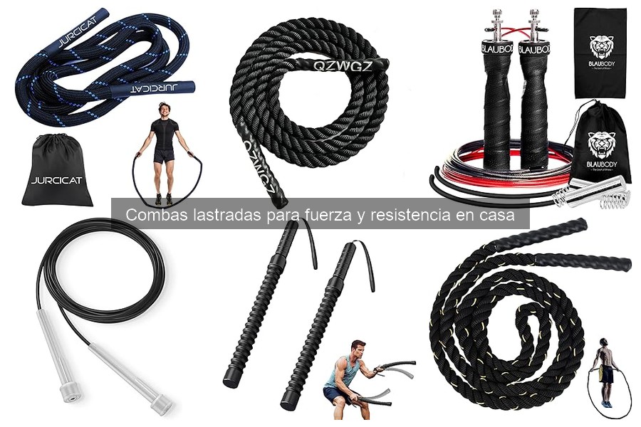 Opiniones sobre las comba lastradas más populares para entrenar