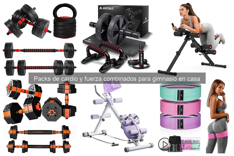 Opiniones sobre Packs de Cardio y Fuerza para Gimnasio en Casa