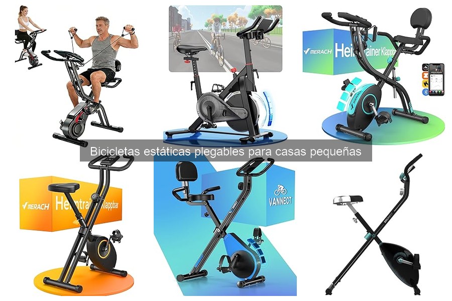 Optimiza tu espacio con una bicicleta estática plegable