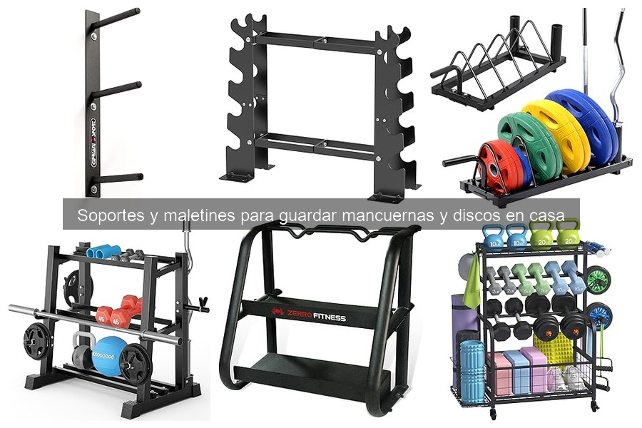 Organiza tu Gimnasio en Casa con Soportes y Maletines