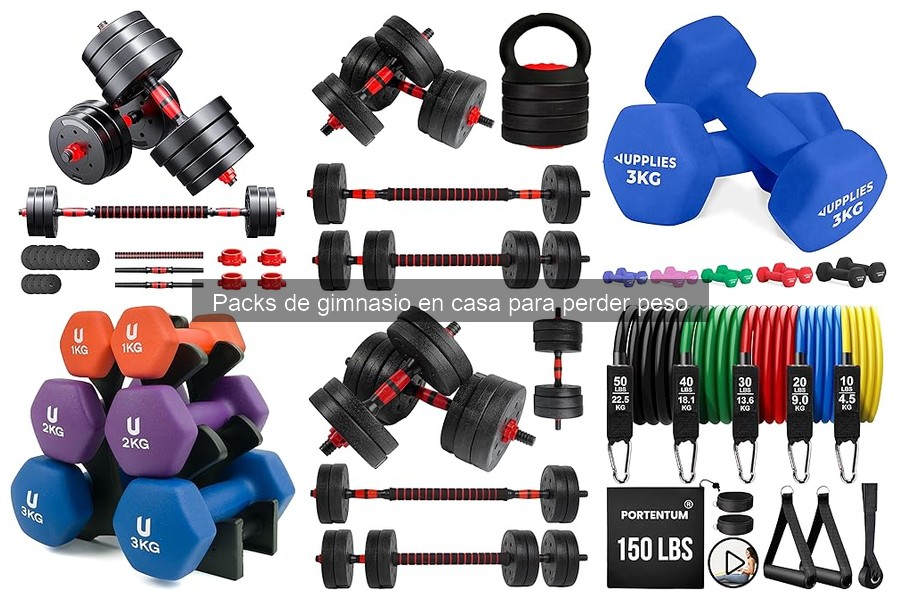 Packs de gimnasio en casa para perder peso: ¿Qué son?