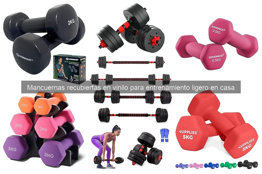 Peso ideal de mancuernas para mujeres en casa