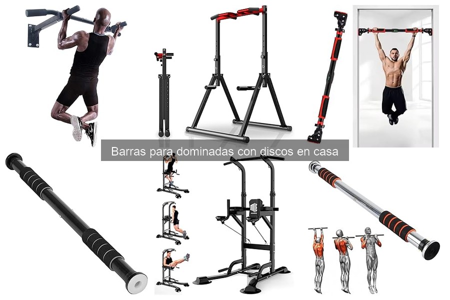 Peso máximo soportado por barras de dominadas en casa