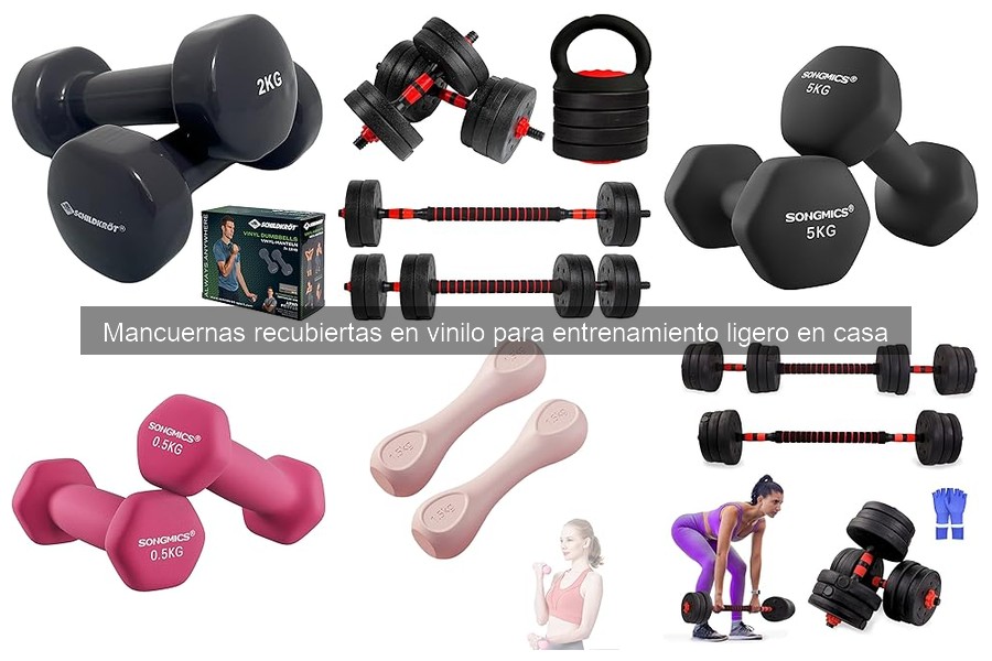 Pesos recomendados de mancuernas para principiantes en casa