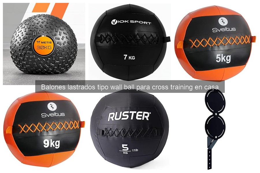 Precio y dónde comprar balones lastrados wall ball