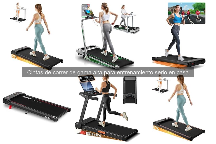 Precios de cintas de correr de gama alta: ¿cuánto cuestan?