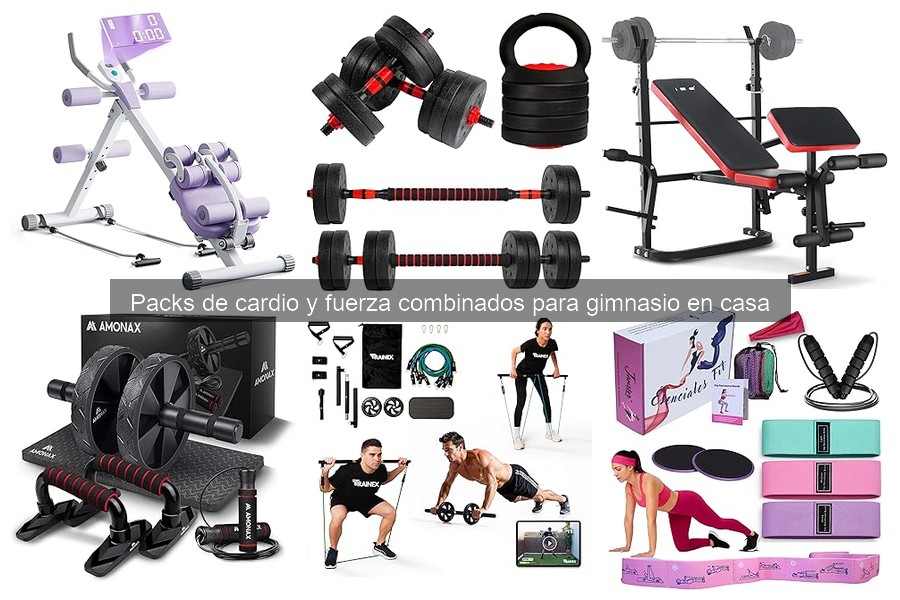 Precios de Packs de Cardio y Fuerza para Gimnasio en Casa