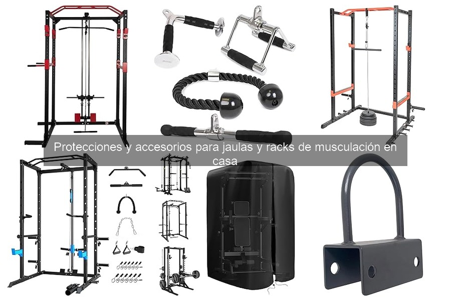 Precios de protecciones para racks de musculación en casa