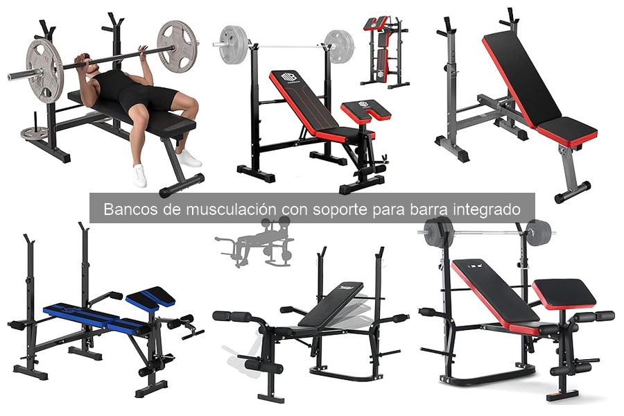 Precios y dónde comprar bancos de musculación con soporte