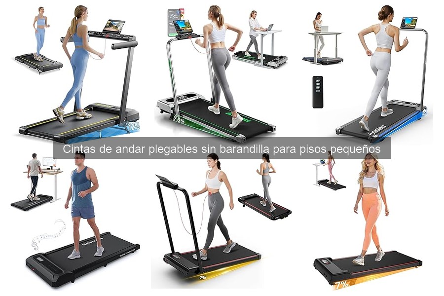 Precios y dónde comprar cintas de andar plegables para pisos pequeños