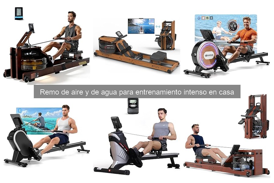 Precios y Dónde Comprar Máquinas de Remo de Aire y Agua