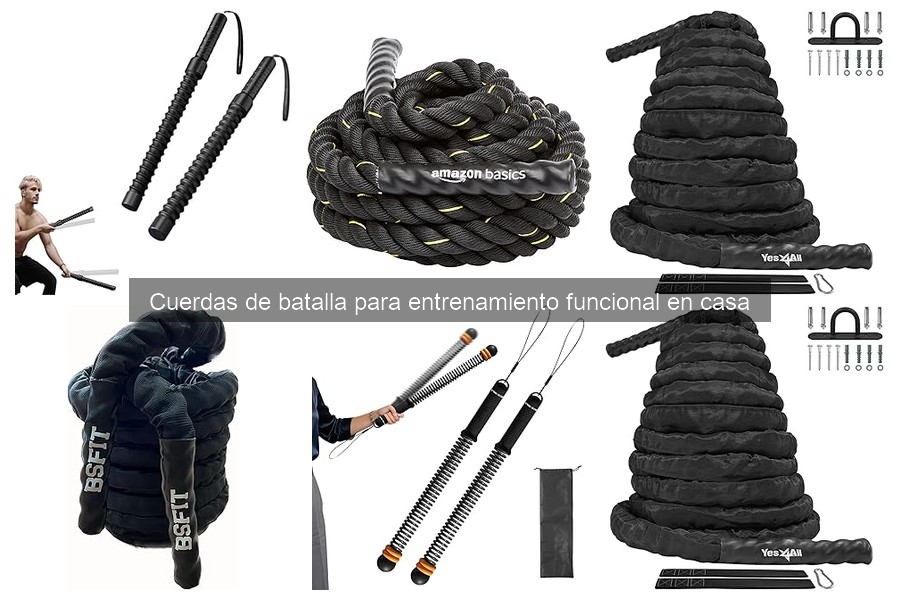 Preguntas frecuentes sobre cuerdas de batalla para entrenar en casa