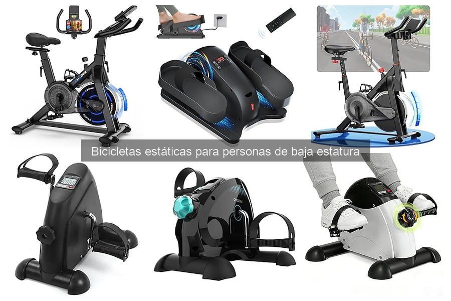 Problemas comunes al usar bicicletas estáticas para personas bajas