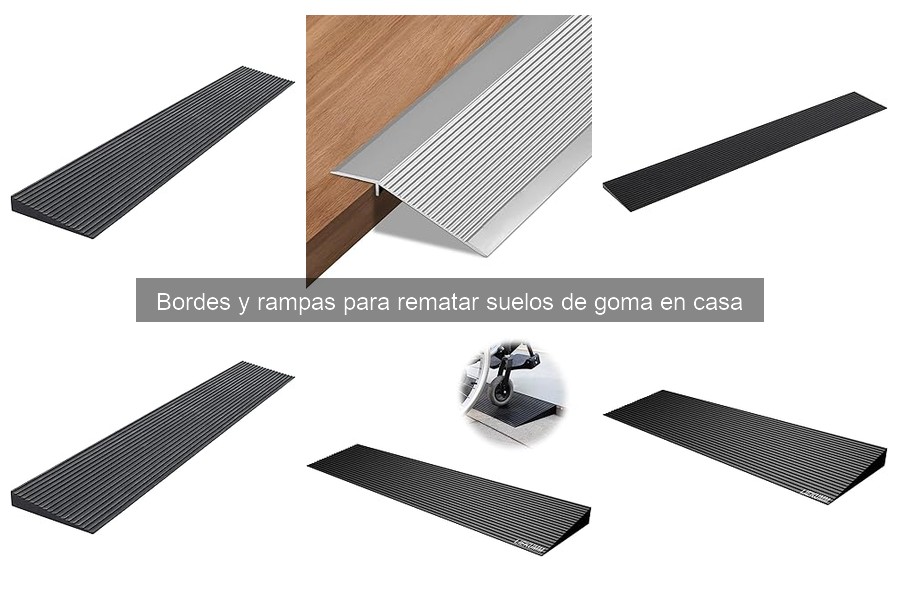 Problemas comunes al usar bordes y rampas para suelos de goma